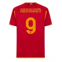 AS Roma Tammy Abraham #9 Replica Home Shirt 2023-24 Short Sleeve